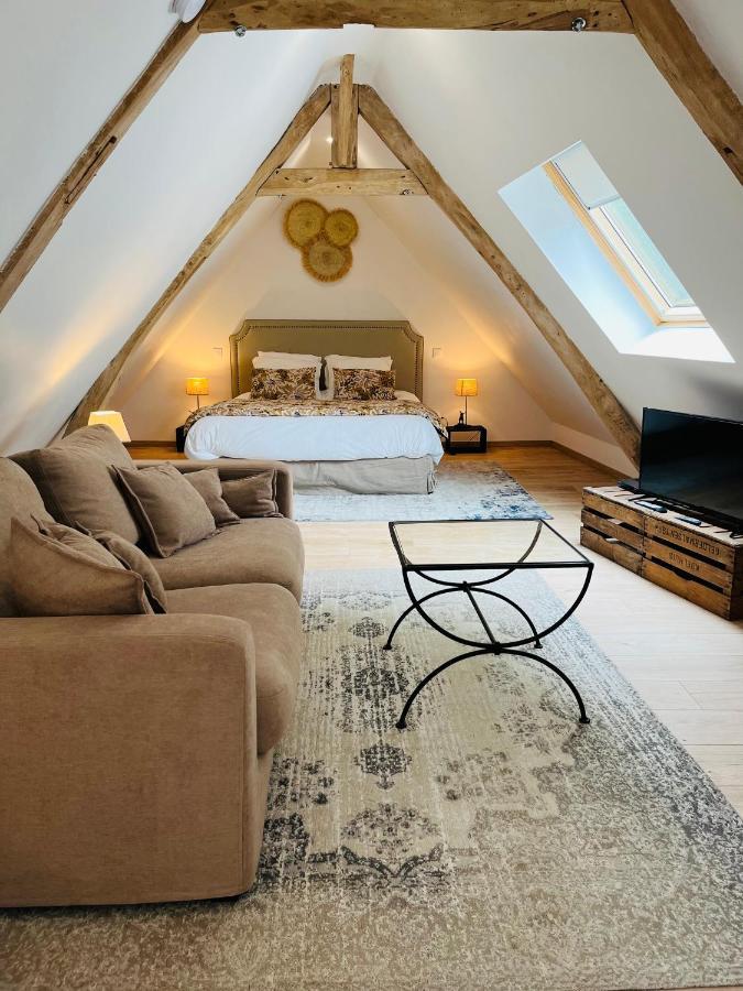 Domaine De La Course Bed and Breakfast Doudeauville Exteriör bild